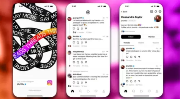 Así luce Threads / Foto: El Economista