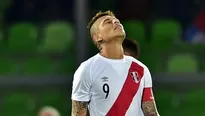 Paolo Guerrero, capitán de la selección peruana de fútbol. Foto: Andina