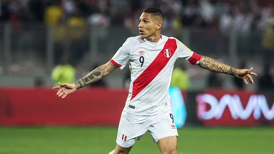 Paolo Guerrero, capitán de la selección peruana. Foto: AFP