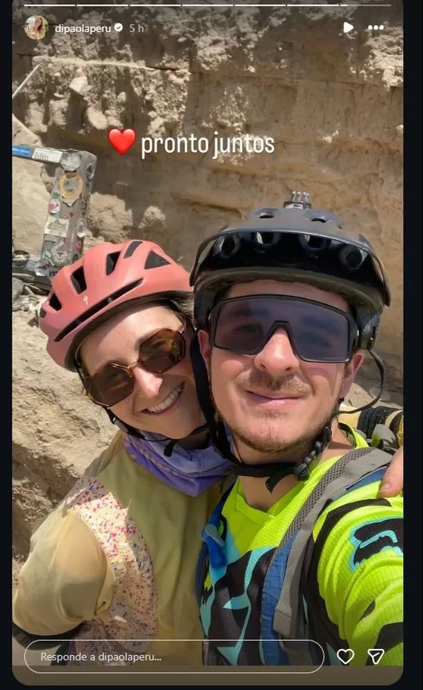 Paola Chiappina, influencer gastronómica y pareja del andinista Alejandro "Chicho" Ugarte, compartió una fotografía inédita de ambos con un esperanzador mensaje mientras continúan las labores de búsqueda en el Huascarán. Foto: IG @dipaolaperu Paola Chiappina, influencer gastronómica y pareja del andinista Alejandro "Chicho" Ugarte, compartió una fotografía inédita de ambos con un esperanzador mensaje mientras continúan las labores de búsqueda en el Huascarán. Foto: IG @dipaolaperu