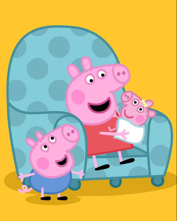 Peppa y George ya tienen con quién más jugar / Instagram