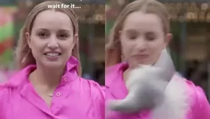 Periodista fue atacada por gaviota en plena transmisión en vivo / IG: teaowithmoana