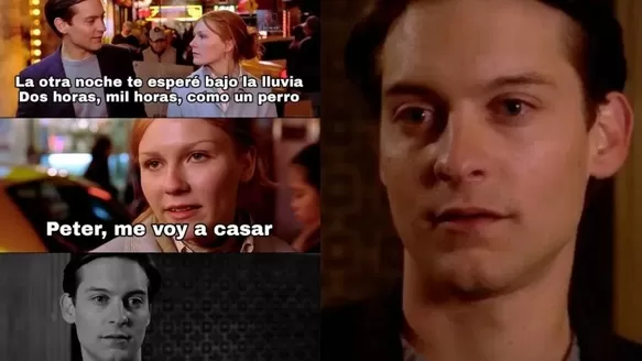 Peter Parker con Mary Jane: Conoce el origen del meme y sus mejores versiones. Foto: Aweita