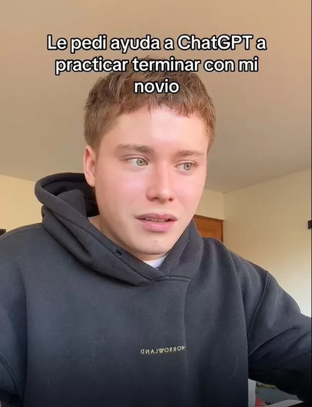 El usuario llamado Diego quedó consternado con la reacción del ChatGPT / Captura