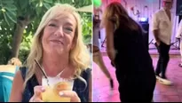 Mujer se pasó de copas en una boda por realizar reto viral / TikTok: @carlamanresaa