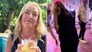 Mujer se pasó de copas en una boda por realizar reto viral / TikTok: @carlamanresaa