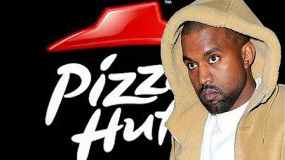 Kanye West y Pizza Hut. Foto: la vanguardia