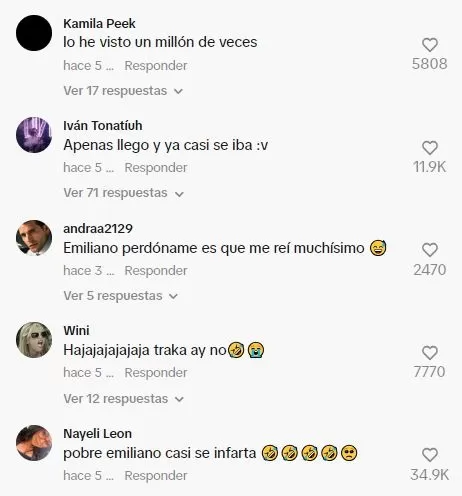 Las reacciones en TikTok por reacción de bebé al escuchar hablar a un cactus de juguete 