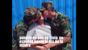 La Policía del Perú celebra el Día de la Madre con este emotivo video. Video: Facebook PNP