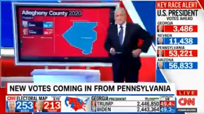 El video del presentador se hizo viral. Foto: CNN/Twitter El video del presentador se hizo viral. Foto: CNN/Twitter