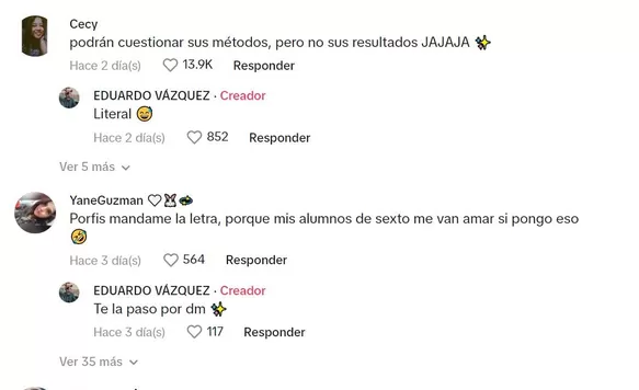 Muchos usuarios pidieron la letra de la canción / TikTok