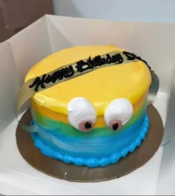 La torta que recibió la madre de familia / TikTok