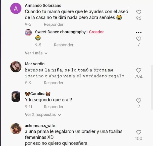 Todo parece indicar que se trató de una broma para la quinceañera / TikTok