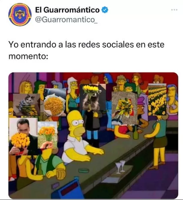 Meme sobre las flores amarillas de este 21 de septiembre / Instagram