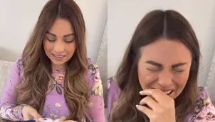 La usuaria de TikTok lamentó el resultado de la prueba / TikTok @karly_my.sra.life