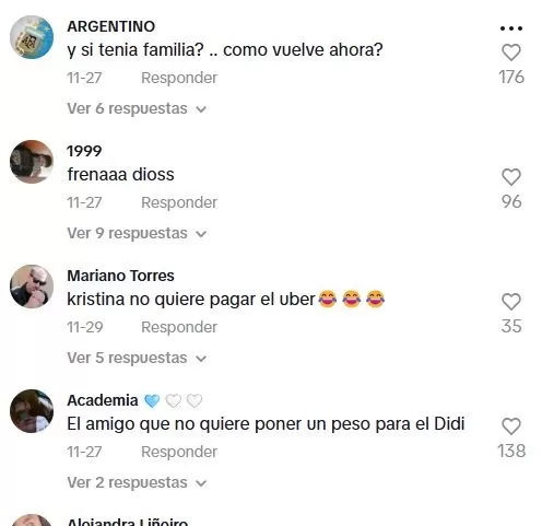 Los comentarios sobre la rata en un auto aparecieron de inmediato en TikTok