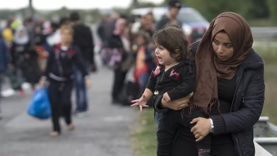 Refugiados sirios. (V&iacute;a: AFP)