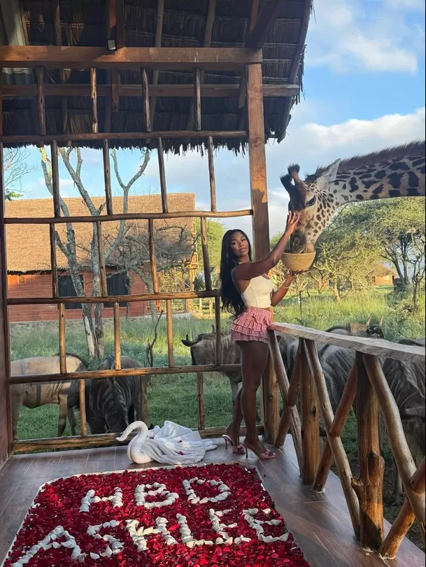 La influencer Ashlee Jenae celebró sus 31 años en Tanzania / IG: @ashleejenae La influencer Ashlee Jenae celebró sus 31 años en Tanzania / IG: @ashleejenae