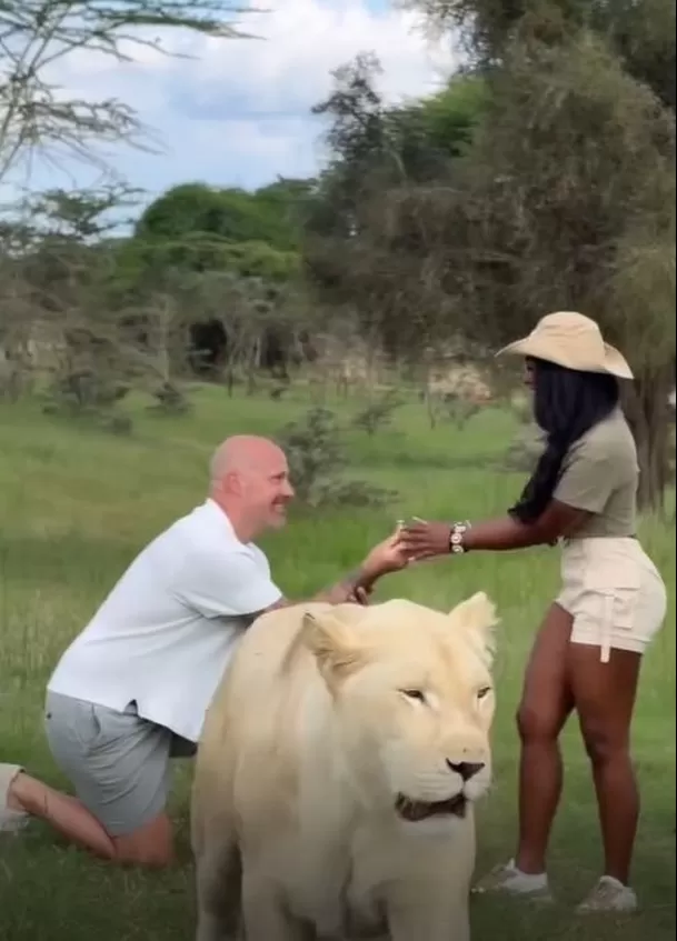 Joe McCann le propuso matrimonio a Ashlee Jenae durante su viaje a Tanzania / IG: @ashleejenae Joe McCann le propuso matrimonio a Ashlee Jenae durante su viaje a Tanzania / IG: @ashleejenae