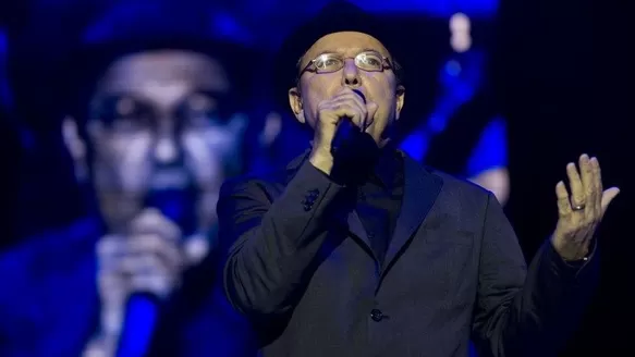 Rubén Blades, cantante panameño. (Vía: AFP)