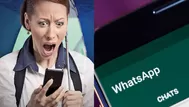 Se confundió y le mandó foto íntima a su mamá en WhatsApp