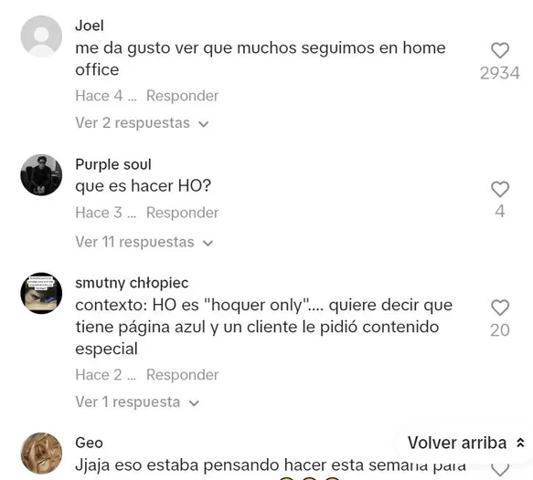 Reacciones en TikTok sobre mujer que hizo teletrabajo desde el cine