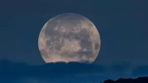 Superluna Azul 2023. / Video: Canal N