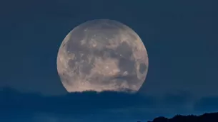 Superluna Azul 2023. / Video: Canal N