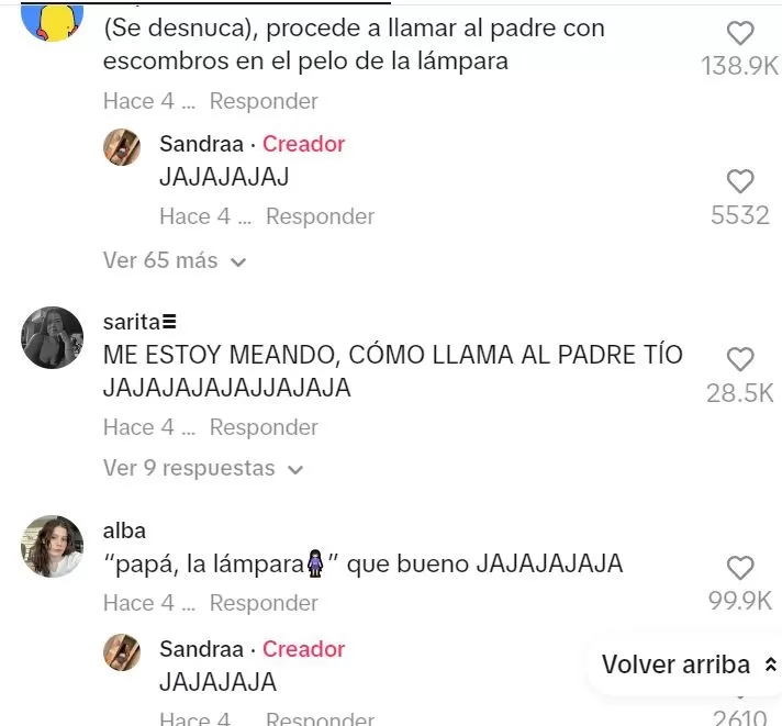 Algunos usuarios se rieron por la reacción de la joven / TikTok