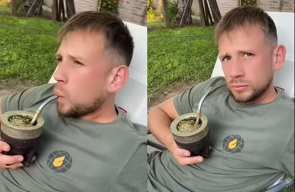 La reacción del novio se viralizó de inmediato en TikTok / Captura