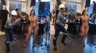 TikTok: Ingeniero baila una cumbia frente a un grupo de personas y se vuelve viral