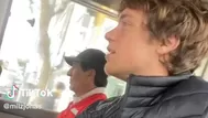 TikTok: Joven alemán viajó por primera vez en combi y se volvió viral