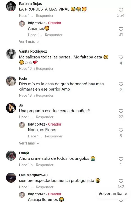 Propuesta de matrimonio grabada por vecinos se hizo viral 