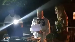 Empresario italiano reveló infidelidades de su futura esposa en plena ceremonia / TikTok @stonafavola