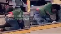 Delincuente intentó asaltar a un joven, pero no sabía que era experto en artes marciales / Video: @CronicaPolicial / Twitter