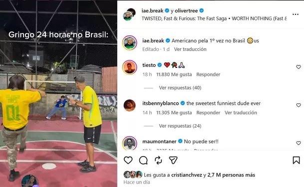 La última publicación del cantante Oliver Tree en redes sociales / IG: @olivertree