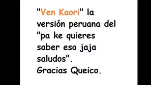 Facebook: Ven Kaori