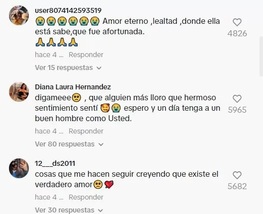 Comentarios en TikTok