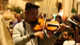 Wuilly Arteaga, violinista y activista venezolano. Video: EFE