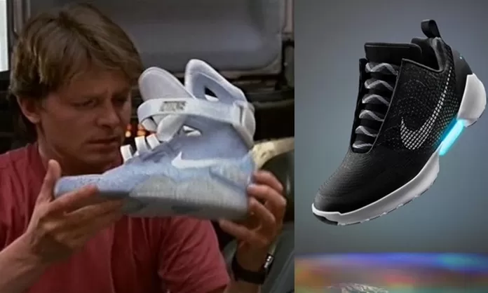 Volver al futuro: venderán zapatillas inspiradas en la taquillera película  - América Noticias