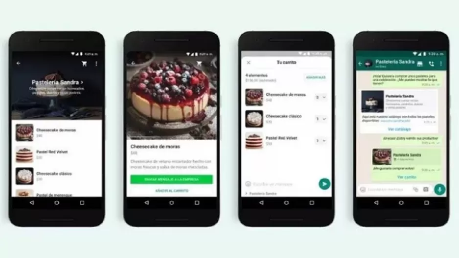 WhatsApp habilita función que permitirá realizar compras directamente en conversaciones con cuentas de negocios. Foto: WhatsApp
