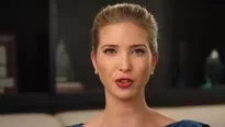 Ivanka Trump realiza un video para apoyar la campaña de su padre, Donald Trump. (Vía: AFP)