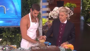 Ellen Degeneres invitó al chef Franco Noriega a su programa. (Vía: YouTube)