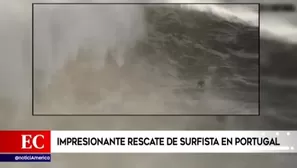 Video publicado en YouTube muestra el exitoso rescate de un surfista que se ha convertido en viral. Foto: Am&eacute;rica Noticias