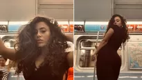 YouTube: joven se toma selfie posando sensualmente en tren y se vuelve viral. Foto: @jessiica_george