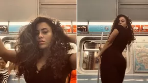 YouTube: joven se toma selfie posando sensualmente en tren y se vuelve viral. Foto: @jessiica_george