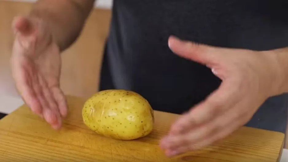 YouTube: mira este fantástico truco para pelar papas que hará tu vida más sencilla