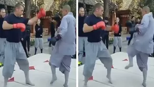 YouTube: Monje shaolín derriba de una sola patada en la cara a un luchador de MMA. Foto: Captura / Video: Instagram @urijahfaber