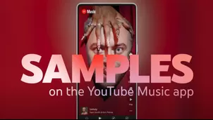 YouTube presentó 'Samples'. Captura de pantalla: YouTube