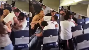 Pelea en avión de Southwest Airlines. Video: Youtube